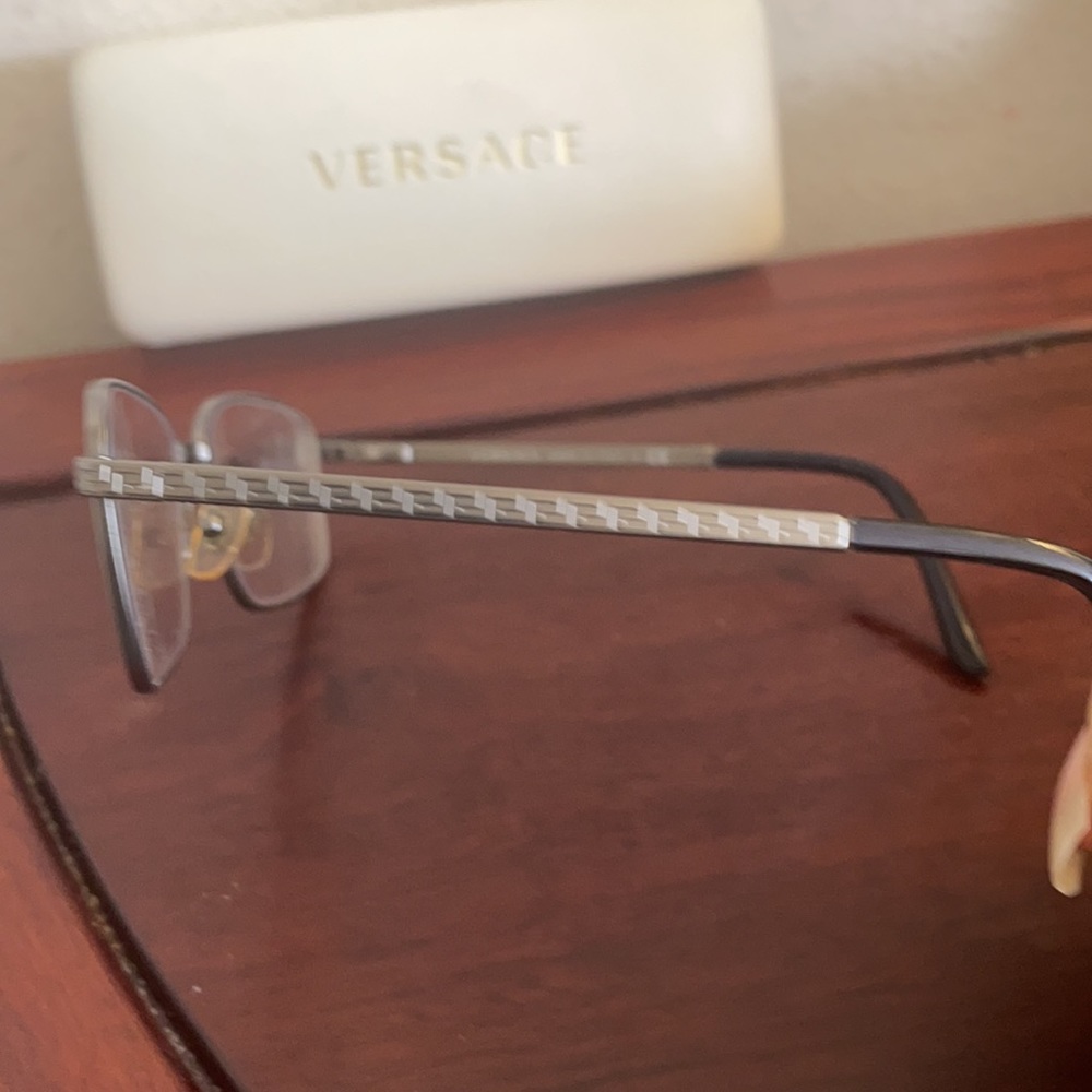Versace Eye Glass Frames With Case - image 2
